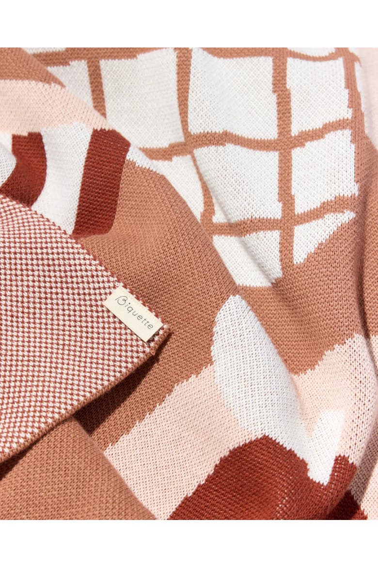 Breakfast Knit Throw Blanket, Alternate, color, Saturday