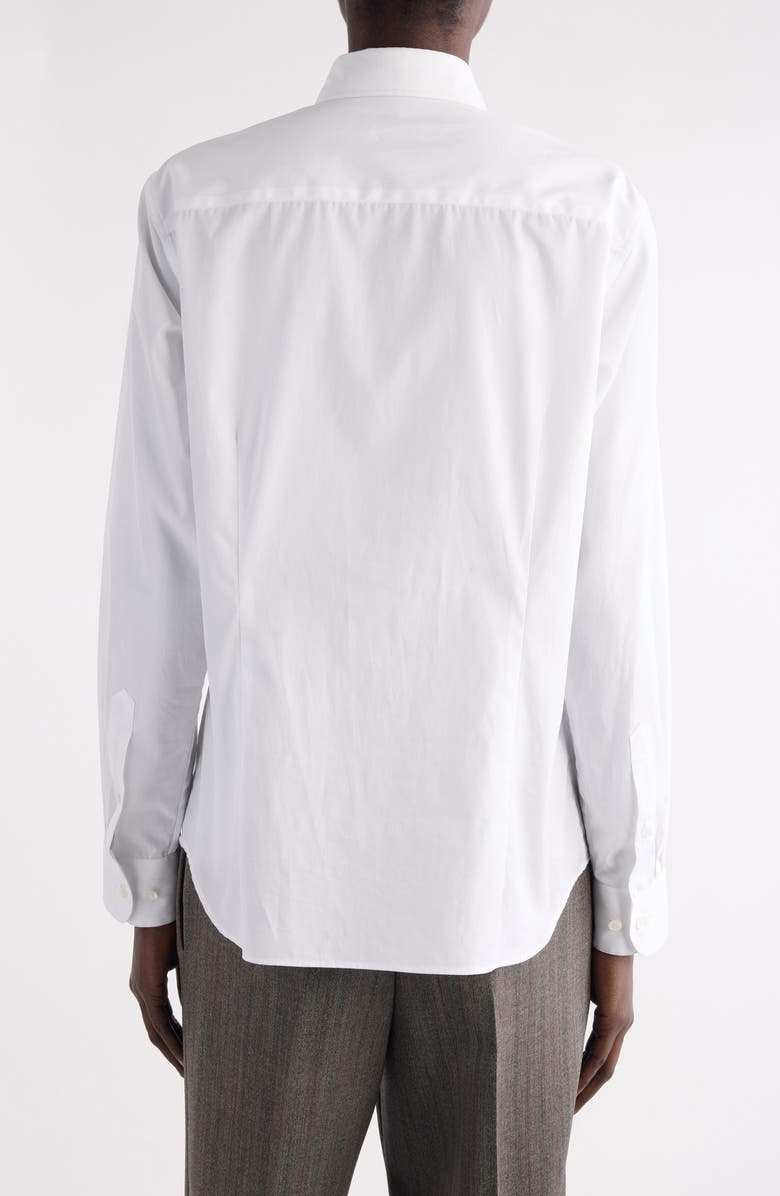 Dries Van Noten Cho Button-Up Shirt, Alternate, color, White