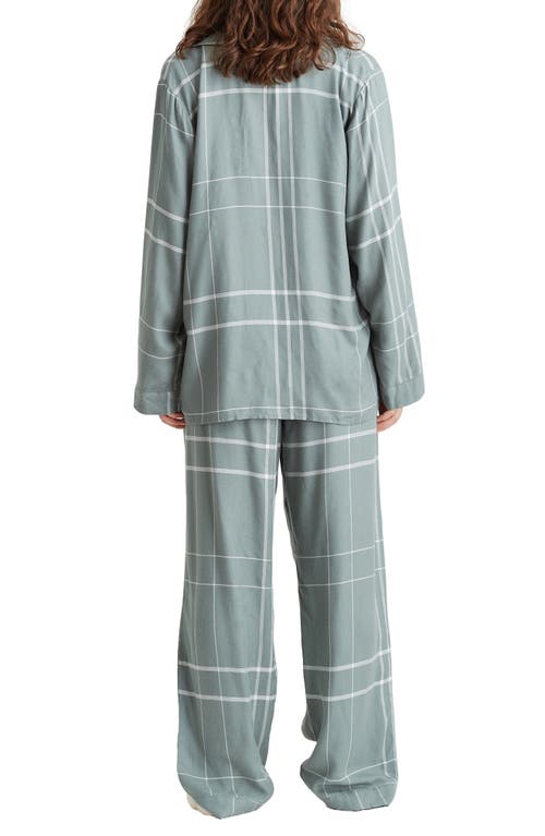Papinelle Plaid Pajamas In Moss