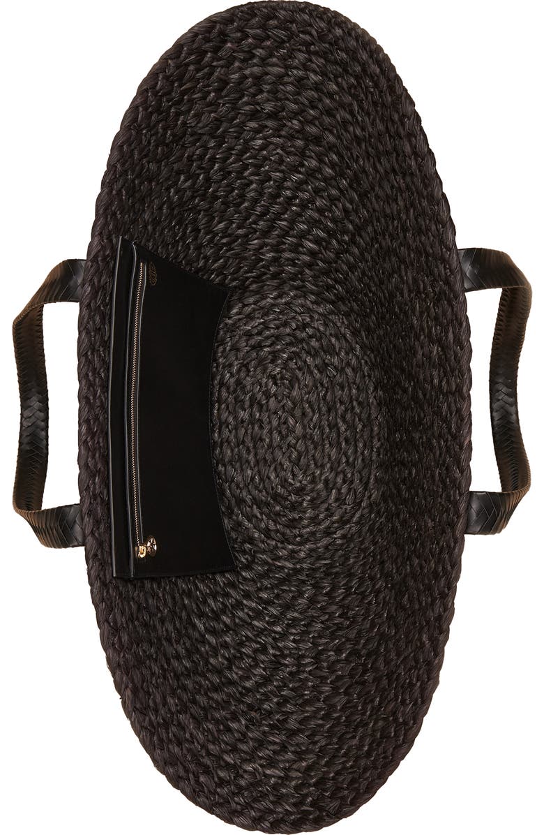 Cesta Collective Large Raffia Taco Tote, Alternate, color,