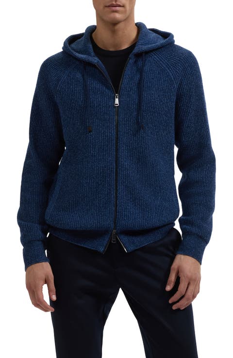Wool & Cotton Full Zip Hoodie