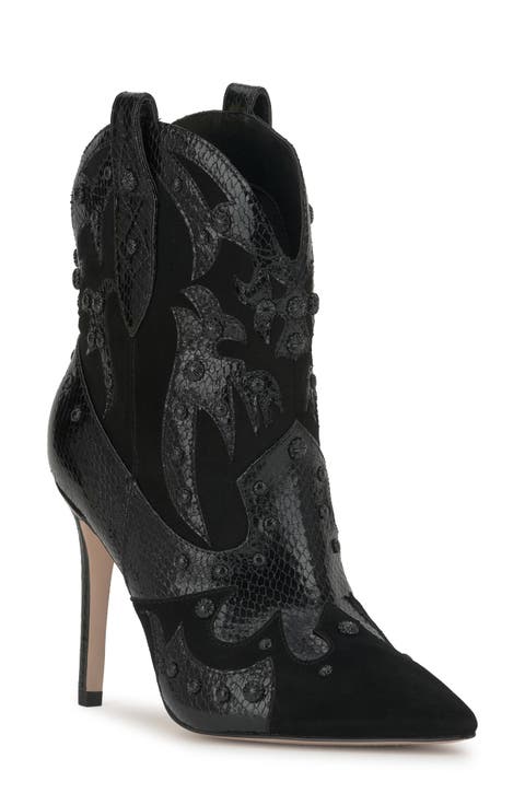 Palieve 4 Snakeskin Embossed Bootie
