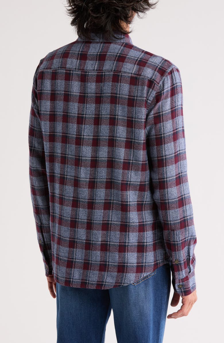 Lucky Brand Grindle Plaid Button-Up Shirt, Alternate, color, Red Blue Multi