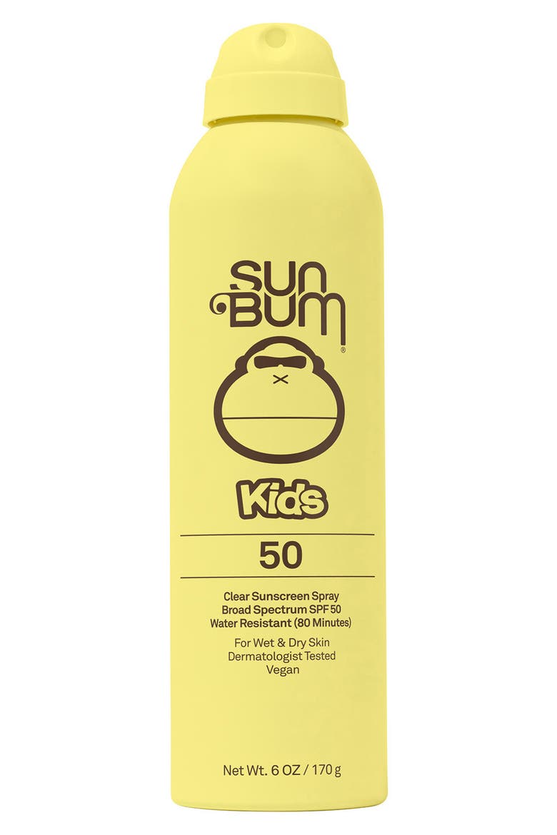 Kids Broad Spectrum SPF 50 Clear Sunscreen Spray, Main, color, NO COLOR