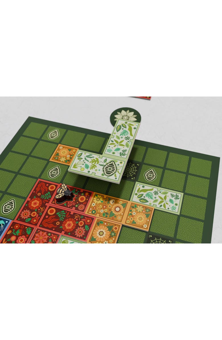 Horrible Guild Flower Fields Tile Placement Board Game, Ages 8+, Alternate, color, Multicolored