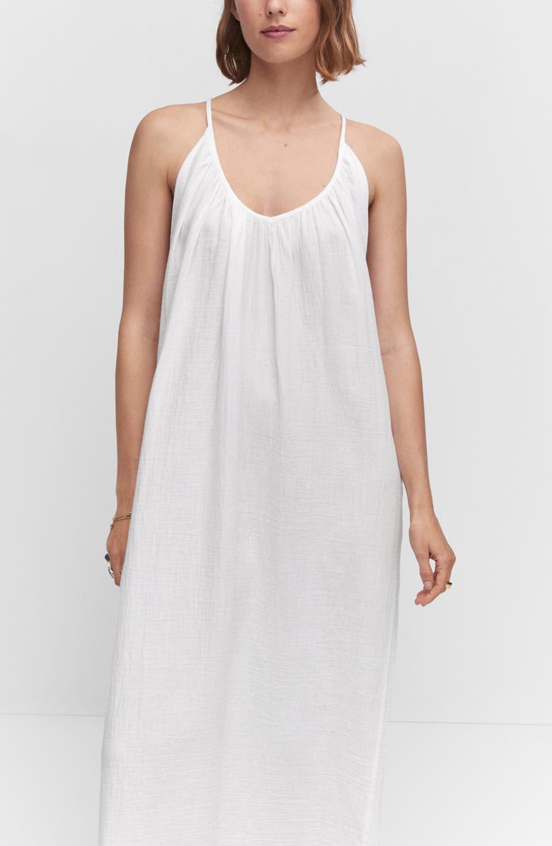 MANGO Belted Shift Dress, Alternate, color,