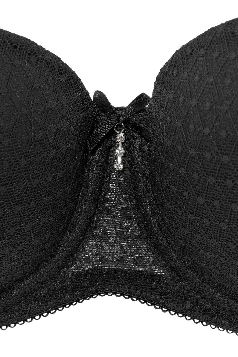 Multiway Strapless T-Shirt Bra, Alternate, color, Black