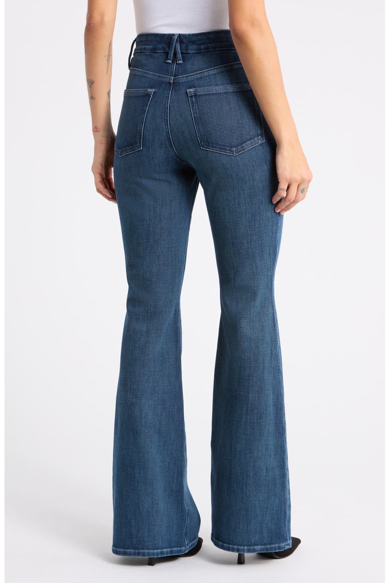 Soft-Tech Good Legs Flare Jeans, Alternate, color, INDIGO855