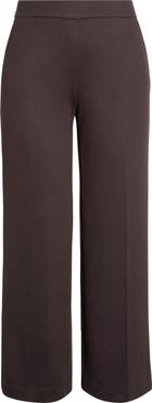 Anne Klein Pull-On Slash Pocket Wide Leg Pants