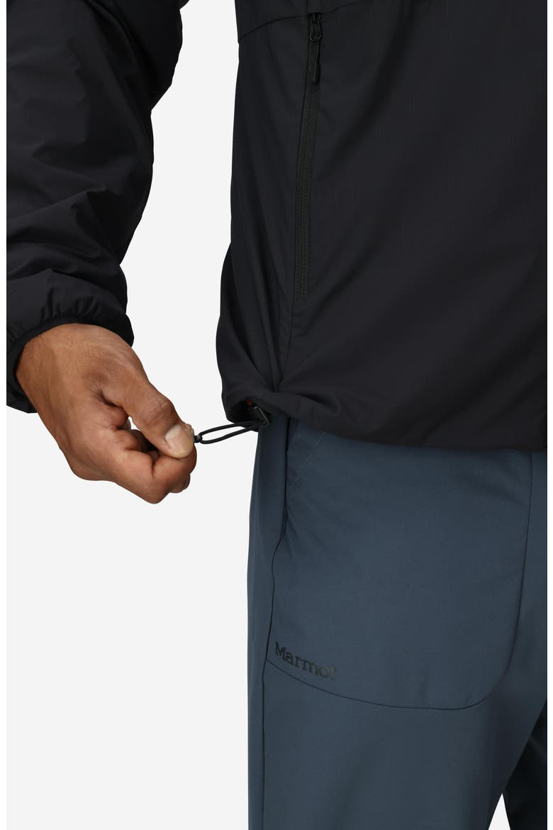 Novus LT Insulated Hooded Jacket, Alternate, color, BLACK