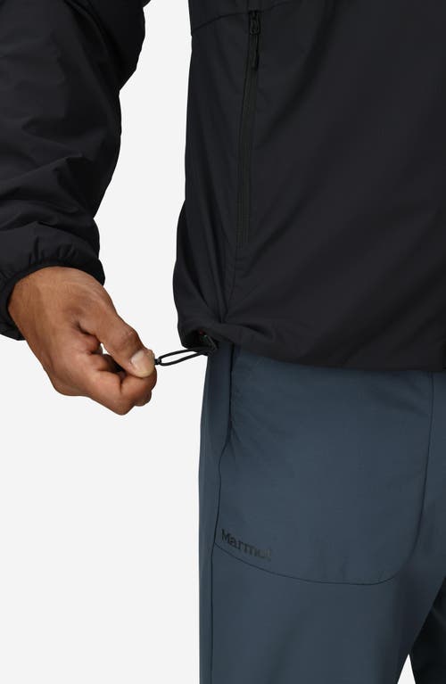 Marmot Novus Lt Insulated Hooded Jacket In Black