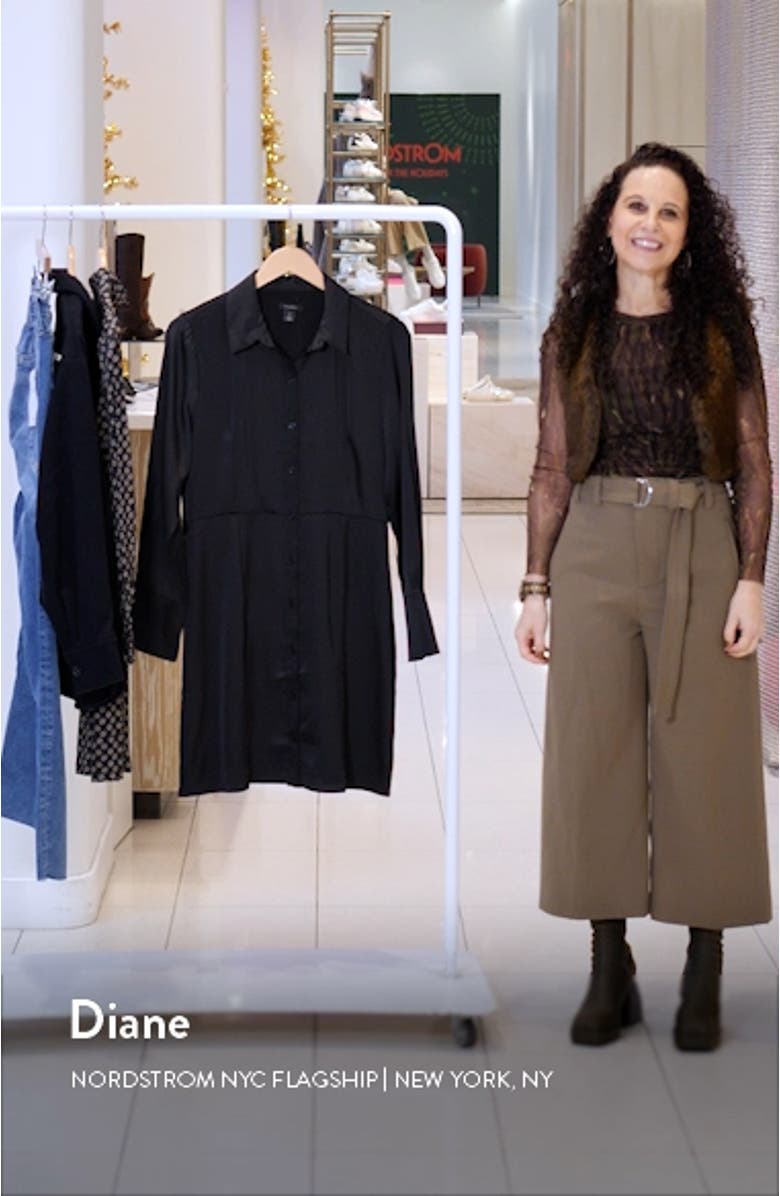 Long Sleeve Shirtdress, sales video thumbnail