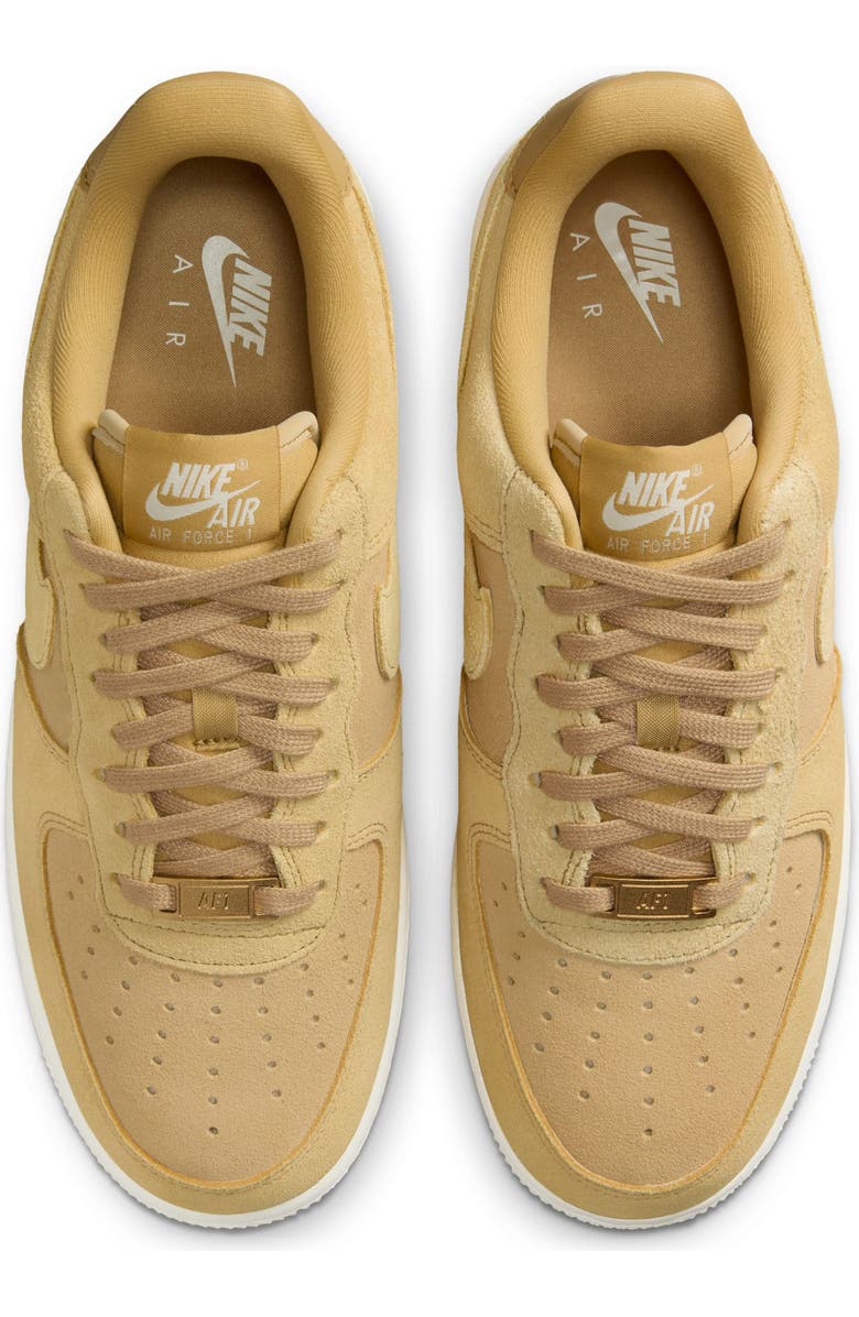 Nike Air Force 1 '07 Basketball Sneaker, Alternate, color, Club Gold/ Gold/ Sail