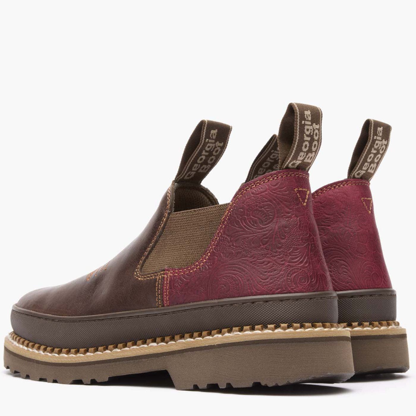 Georgia Boot Crimson Blossom Fashion Romeo, Alternate, color, Brown