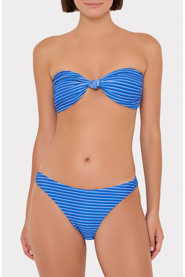 Margot Metallic Stripe Bikini Bottoms, Alternate, color, BLUE MULTI