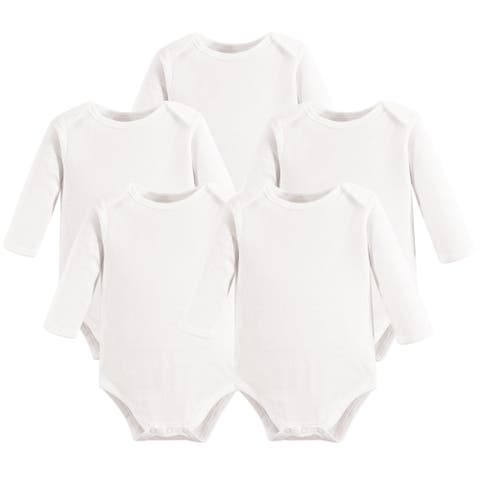 Organic Cotton Long-Sleeve Bodysuits