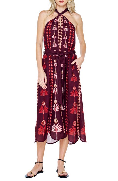 Eika Maxi Halter Dress