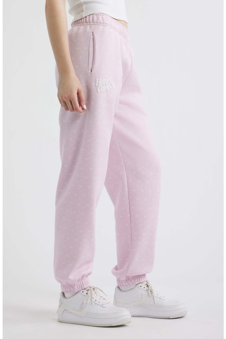 Lavender Bloom Joggers, Alternate, color, LILAC SNOW