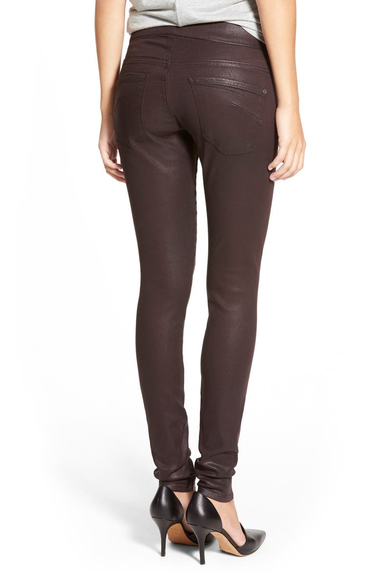 Leggings, Alternate, color, BLACK/ RED GLOSSED