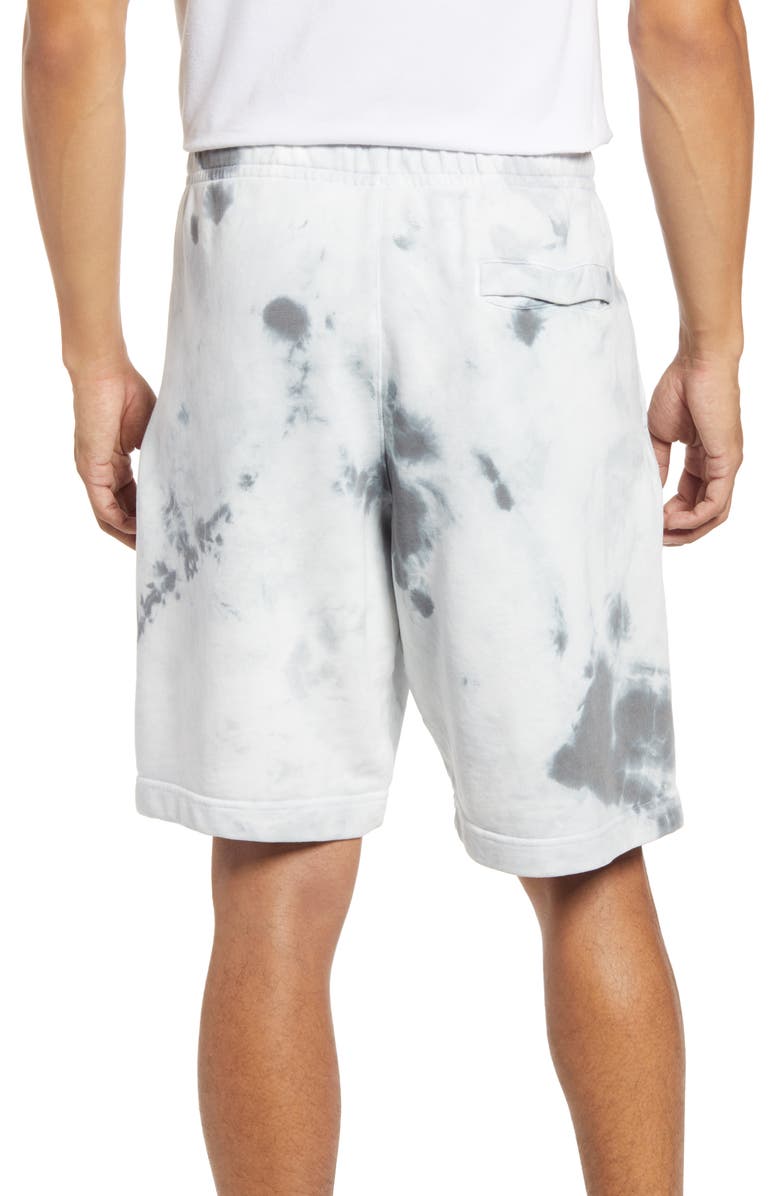 Nike Sportswear Tie Dye Men's Fleece Shorts, Alternate, color,