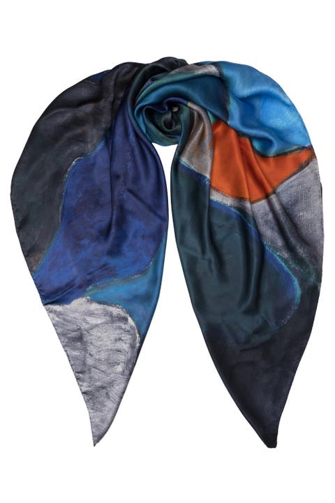 Marinella - Silk Scarf Shawl for Women