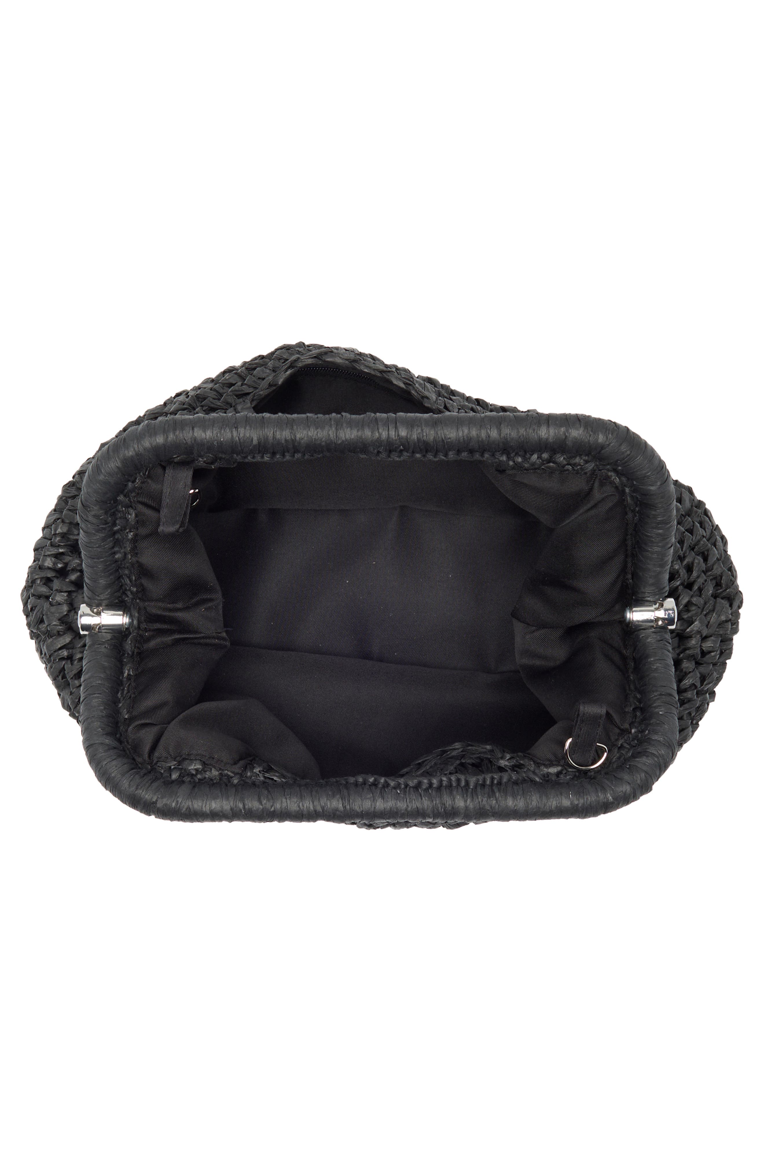 BCBG Raffia Clutch, Alternate, color, 