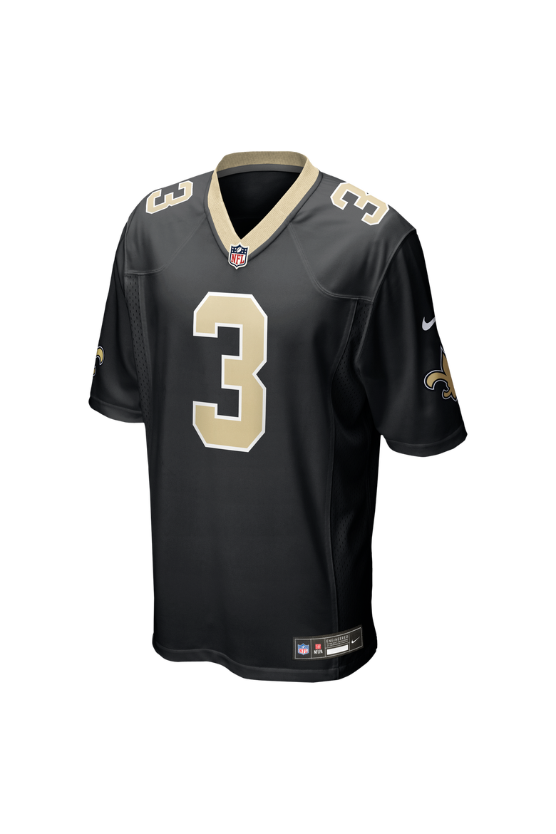 Youth Nike Travis Etienne Jr Black New Orleans Saints Game Jersey, Alternate, color, Black