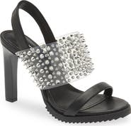 DKNY Balto Embellished Slingback Sandal
