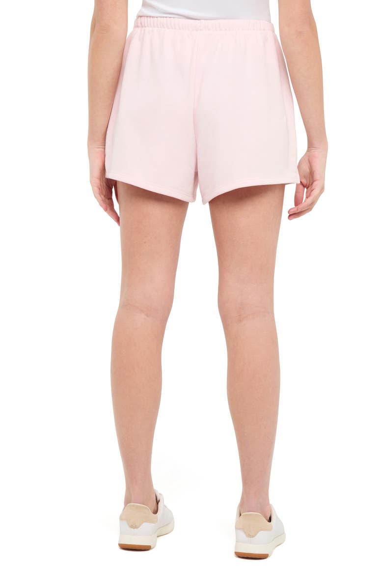 Alex Fleece Drawstring Shorts, Alternate, color, PALE LILAC