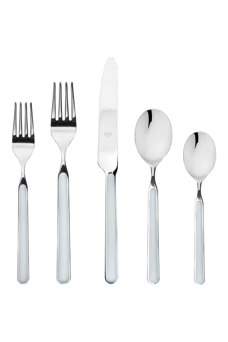 Fantasia 5-Piece Place Setting, Main, color, LIGHT BLUE