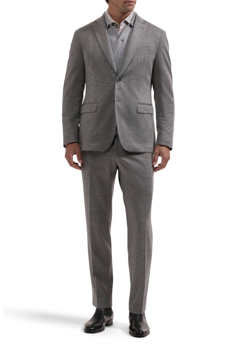Cotton Blend Chino Pants, Alternate, color, GREY STONE