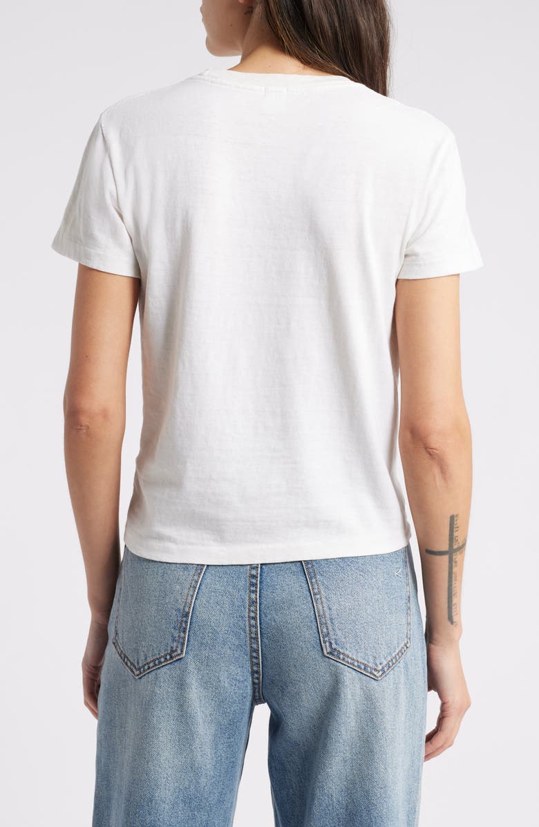 Re/Done Let's Be Friends Cotton Graphic T-Shirt, Alternate, color, 