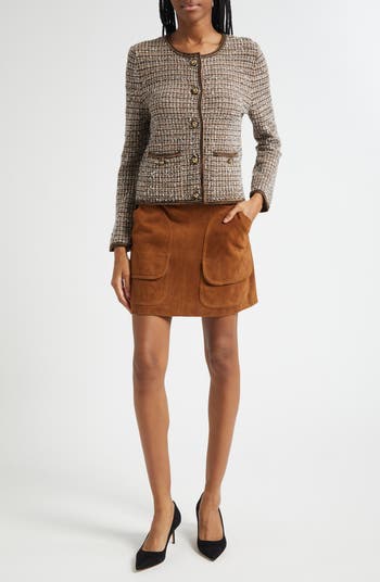 Brisa Tweed Knit Jacket