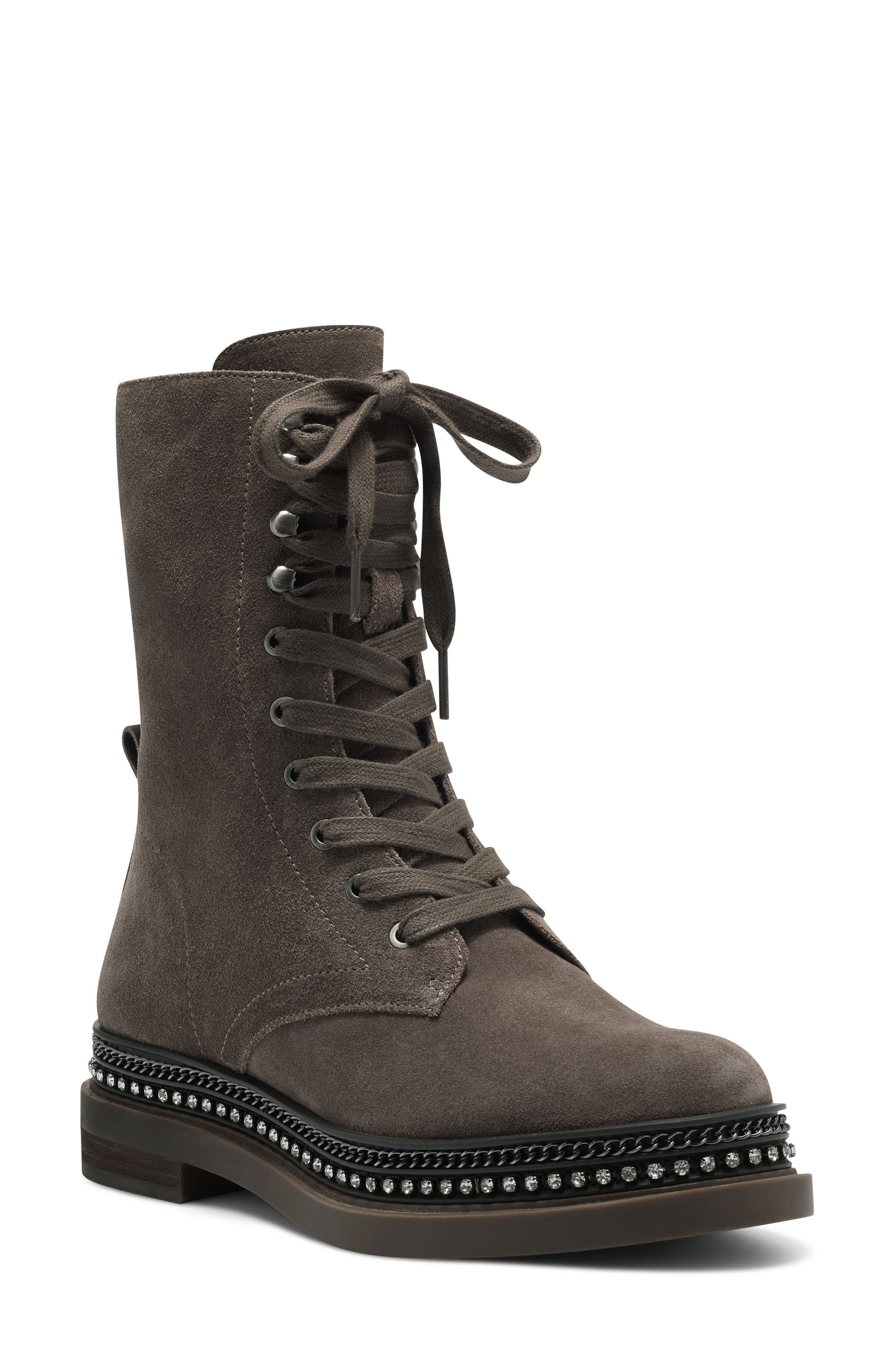 Branda Combat Boot, Main, color, SABLE SUEDE