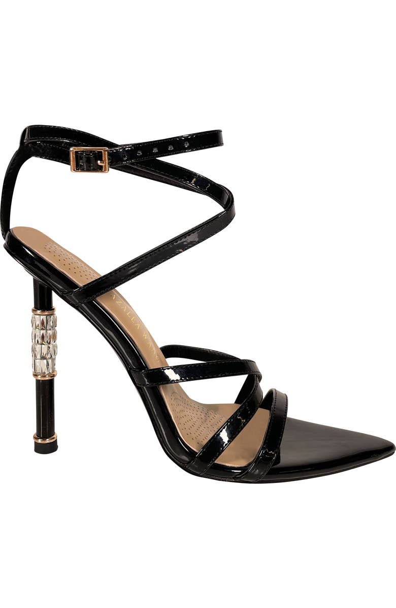 AZALEA WANG AZAELA WANG Ankle Wrap Sandal, Alternate, color,