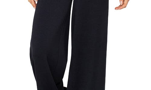 Liverpool Los Angeles Pull On Wide Leg Pants In Blue
