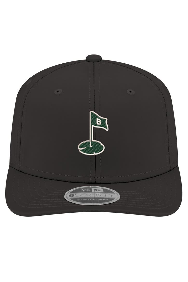 Black Boston Common Golf Team COOLERA 9SEVENTY Adjustable Hat, Alternate, color, Black