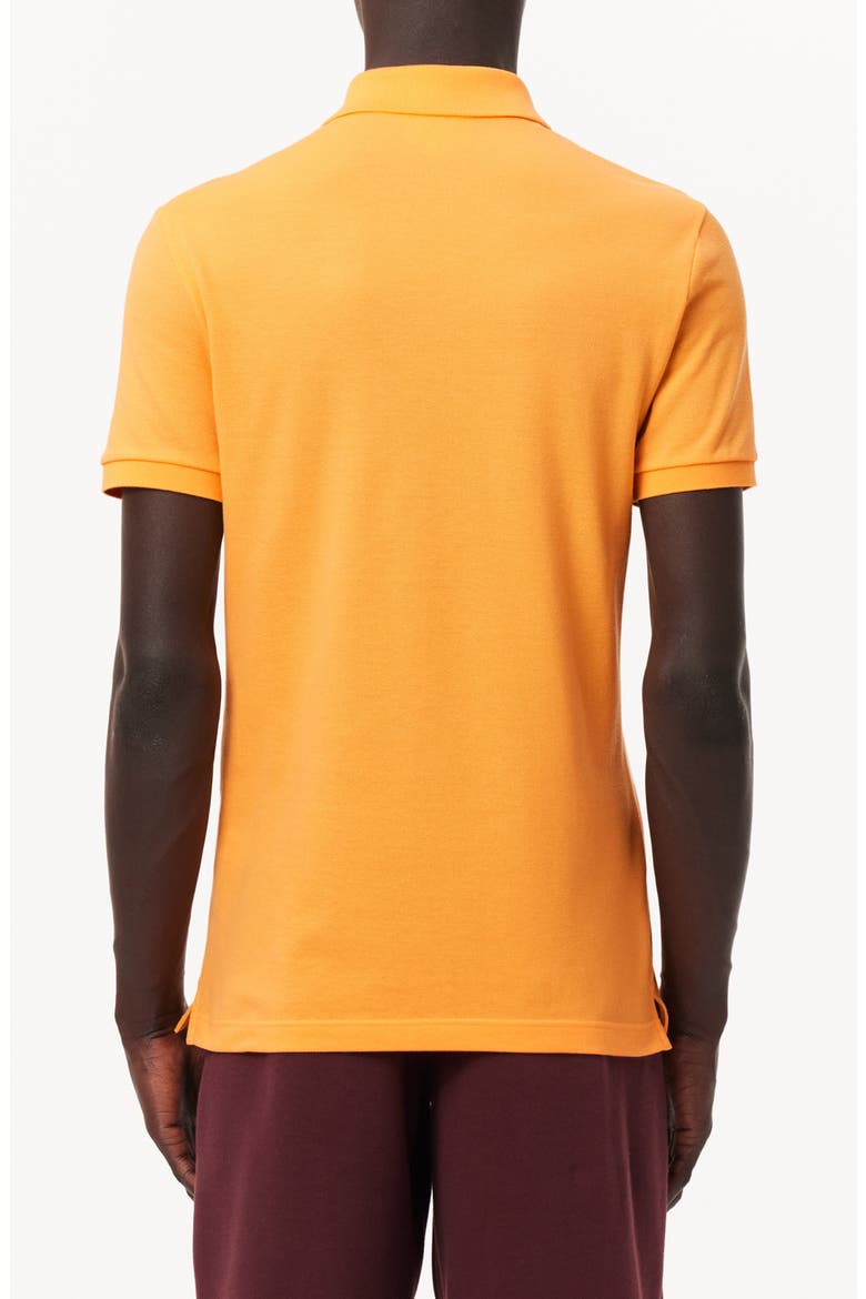 Slim Fit Piqué Polo, Alternate, color, ZINNIA