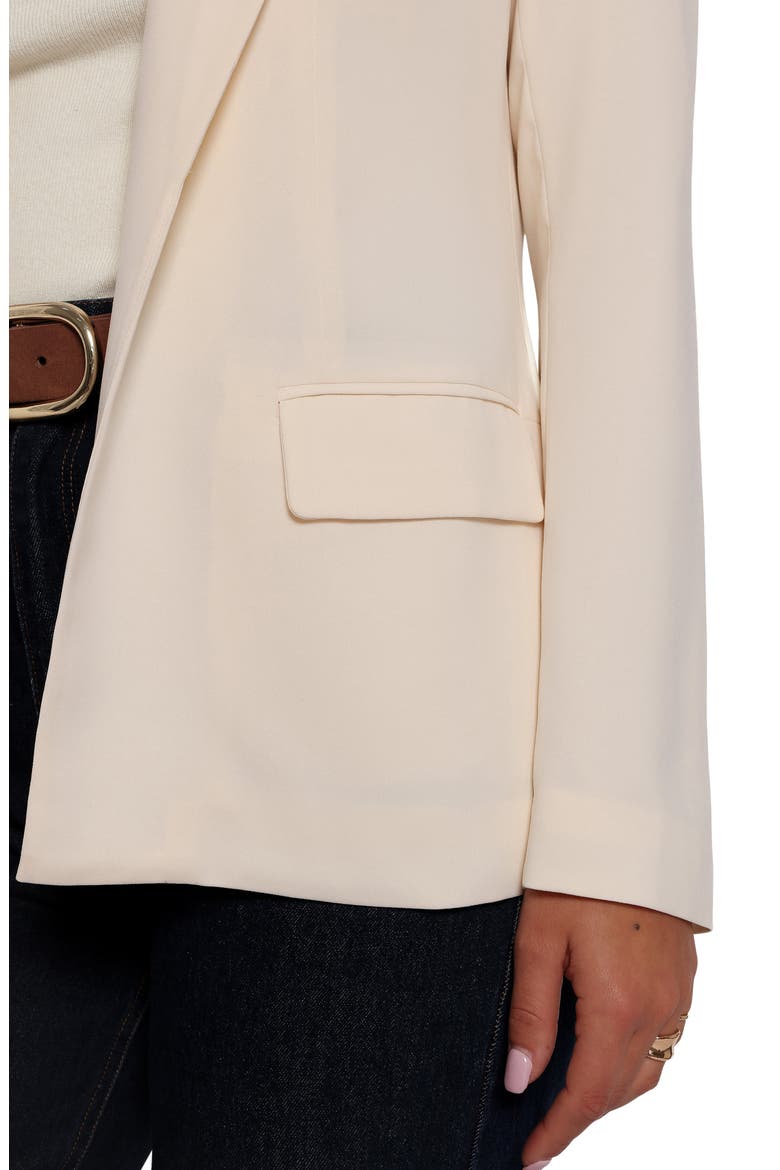Volina Open Front Blazer, Alternate, color, CREAM