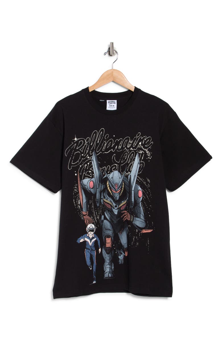 Billionaire Boys Club Guest Graphic Knit T-Shirt, Main, color, Black