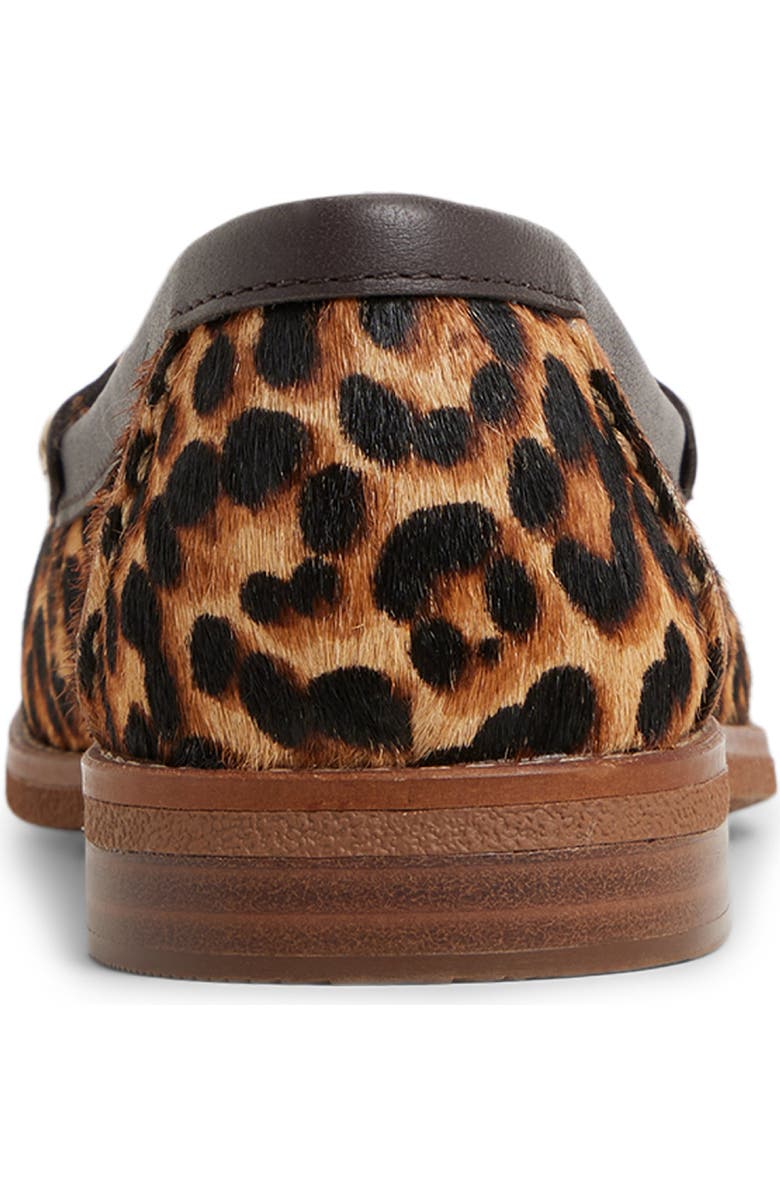 Sperry Seaport Genuine Calf Hair Penny Loafer, Alternate, color, Brown Primary - Multi