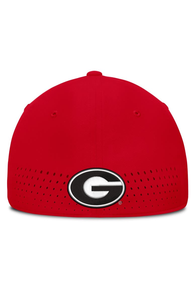 Men's Nike Red Georgia Bulldogs Gameday Aerobill Swooshflex Dri-FIT Hat, Alternate, color, Red
