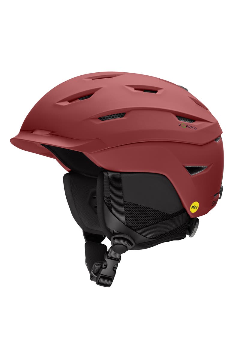 Smith Level Snow Helmet with MIPS Round Contour Fit, Main, color, Matte Ironwood