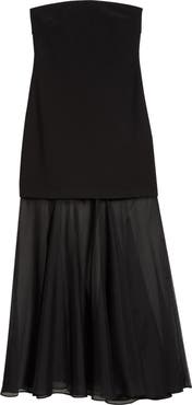 ASTR the Label Lizet Strapless Maxi Dress