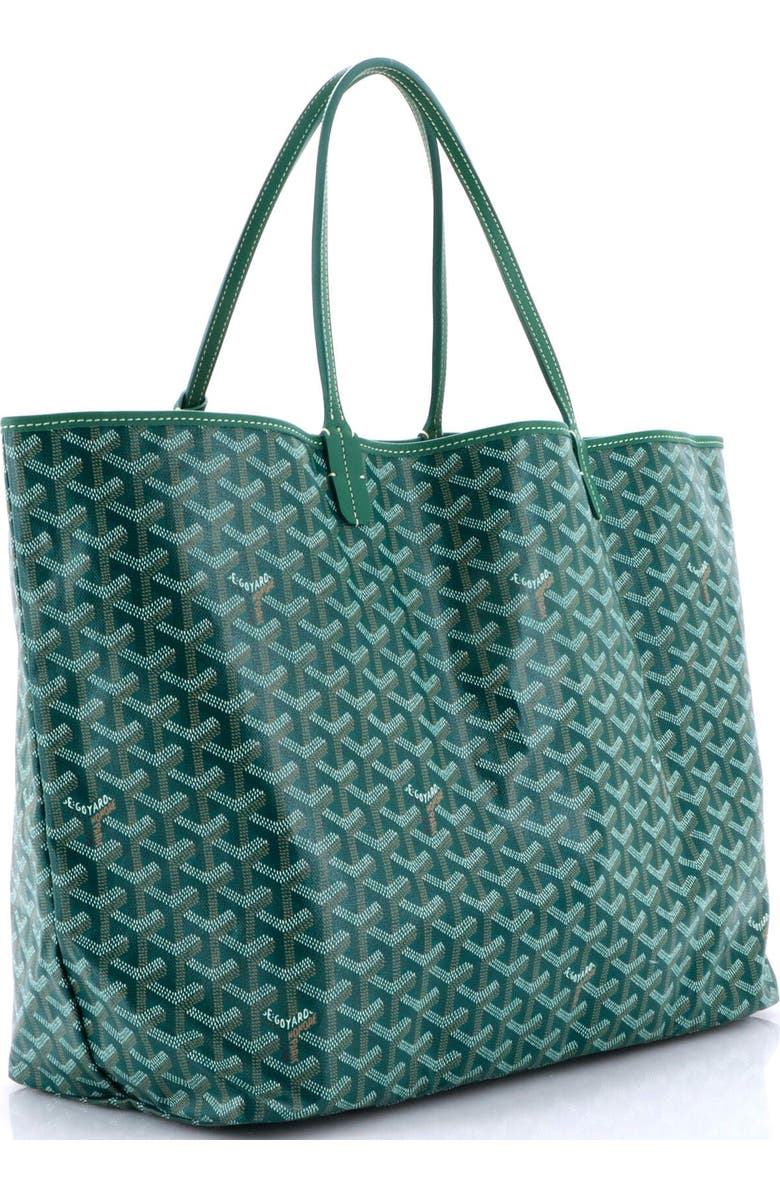 Pre-Owned Goyard Saint Louis Tote Coated Canvas GM, Alternate, color, Green