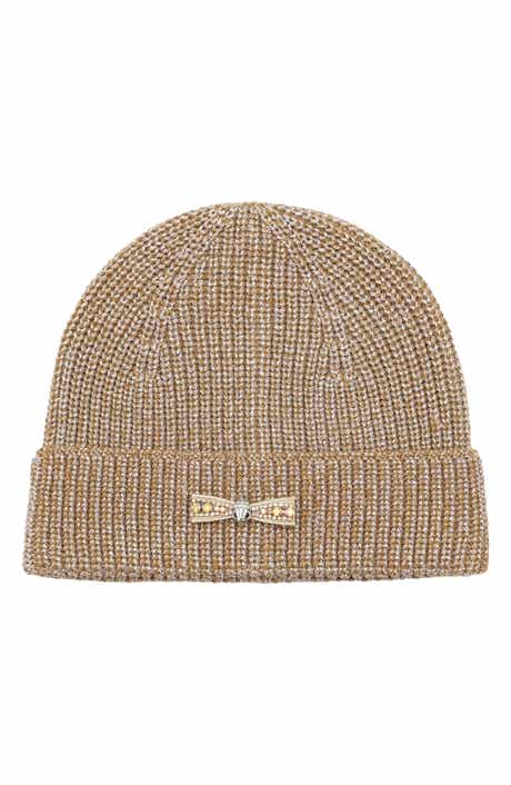 Kurt Geiger London Micro Bow Cuff Beanie