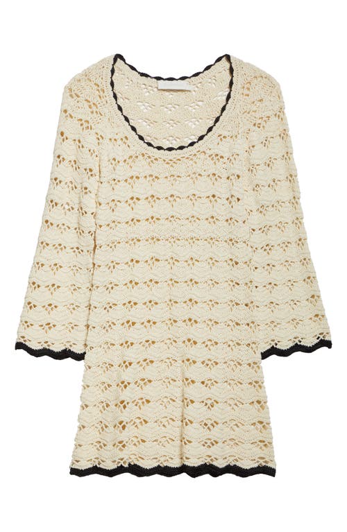 Zimmermann Rhiannon Crochet Cotton Minidress