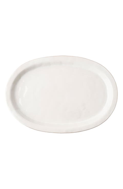 Puro Whitewash 20-Inch Platter