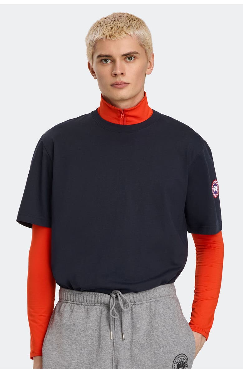 Canada Goose Novo T-Shirt, Alternate, color, Nocturne