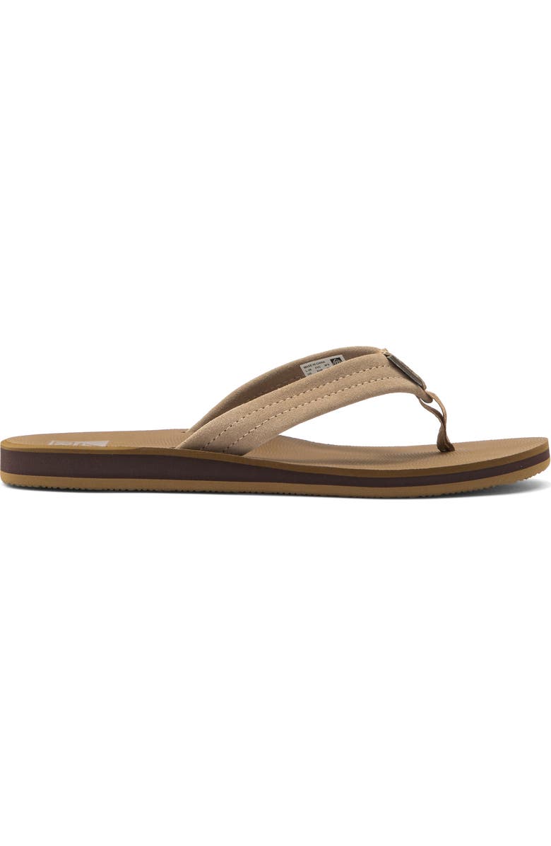 Reef The Groundswell Flip Flop, Alternate, color, Tan